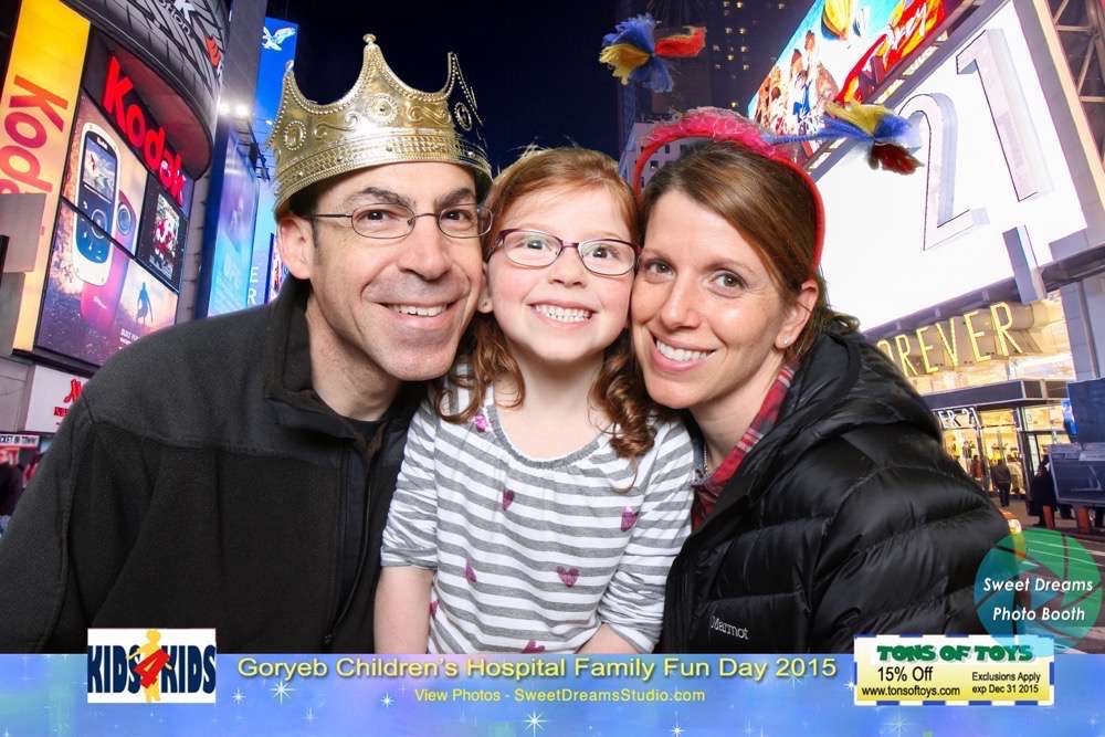 Photo Booth Rental for Goryeb Children's Hospital Morristown NJ Family Fun Day 2015