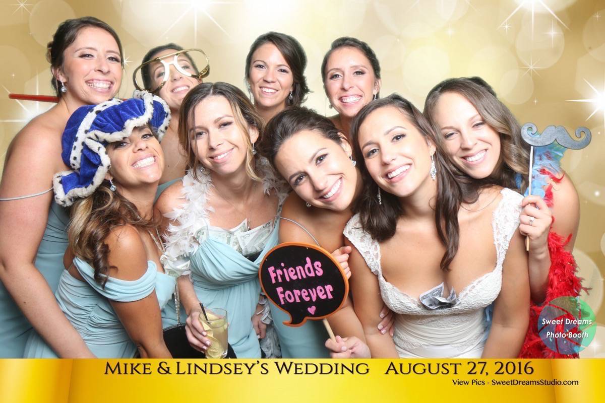 Photo Booth Mike + Lindsey Wedding Bradford Estate NJ