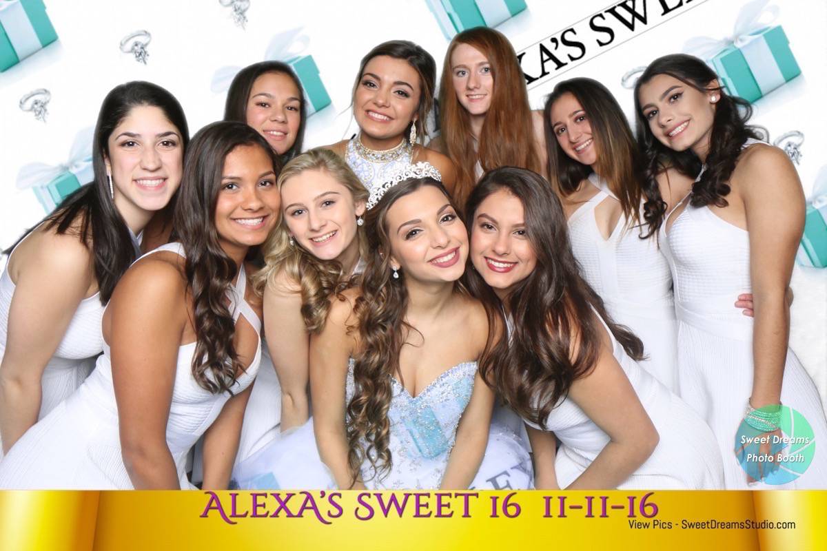 Best Photo Booth Rental Sweet 16 Birthday Party NY and Long Island