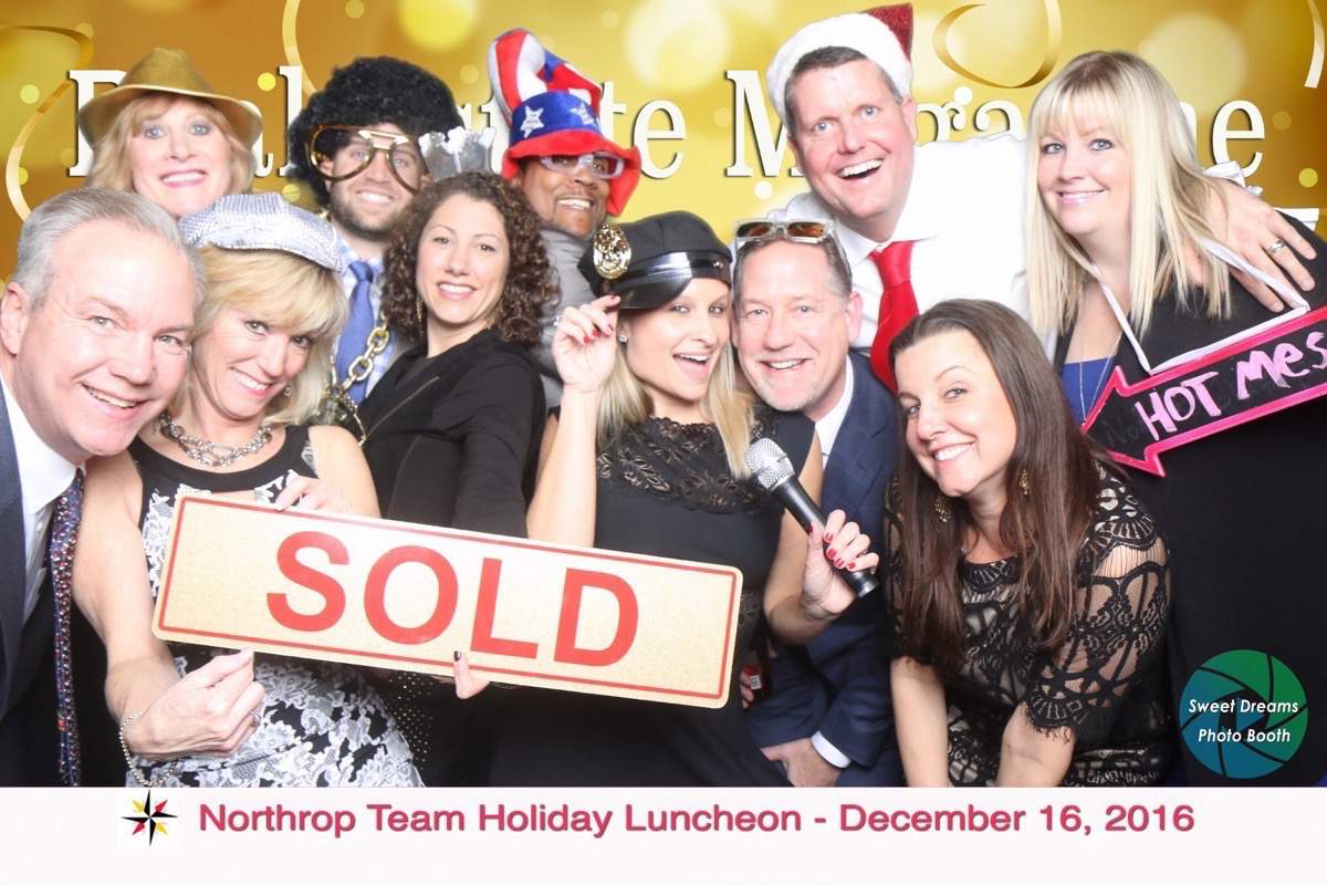 Photo Booth Rental Northrop Employee Holiday Party 2016