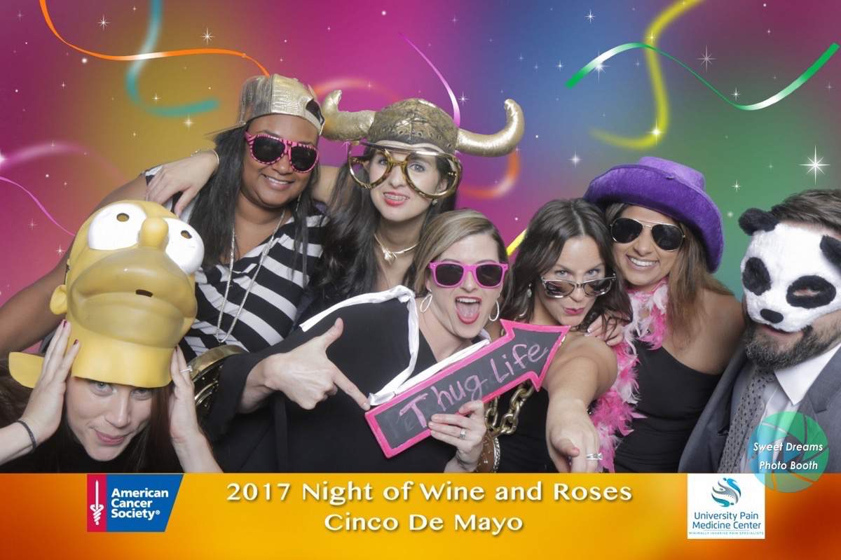 Photo Booth American Cancer Society Wine And Roses 2017 at Palace Somerset NJ