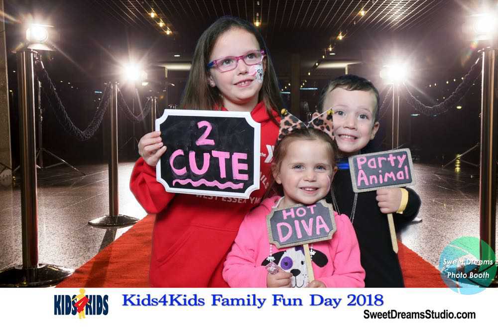 Photo Booth Kids4Kids Family Fun Day 2018 for Goryeb Children's Hospital Morristown NJ