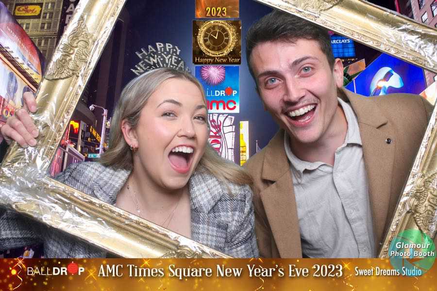 Photo Booth Rental New Years Eve Party New York Amc Times Square